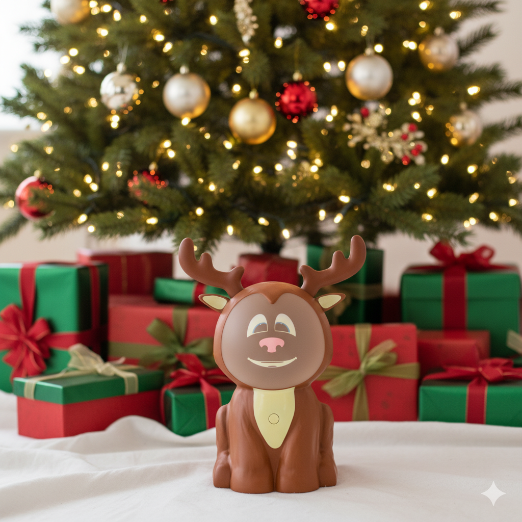 Animated Christmas Figurine