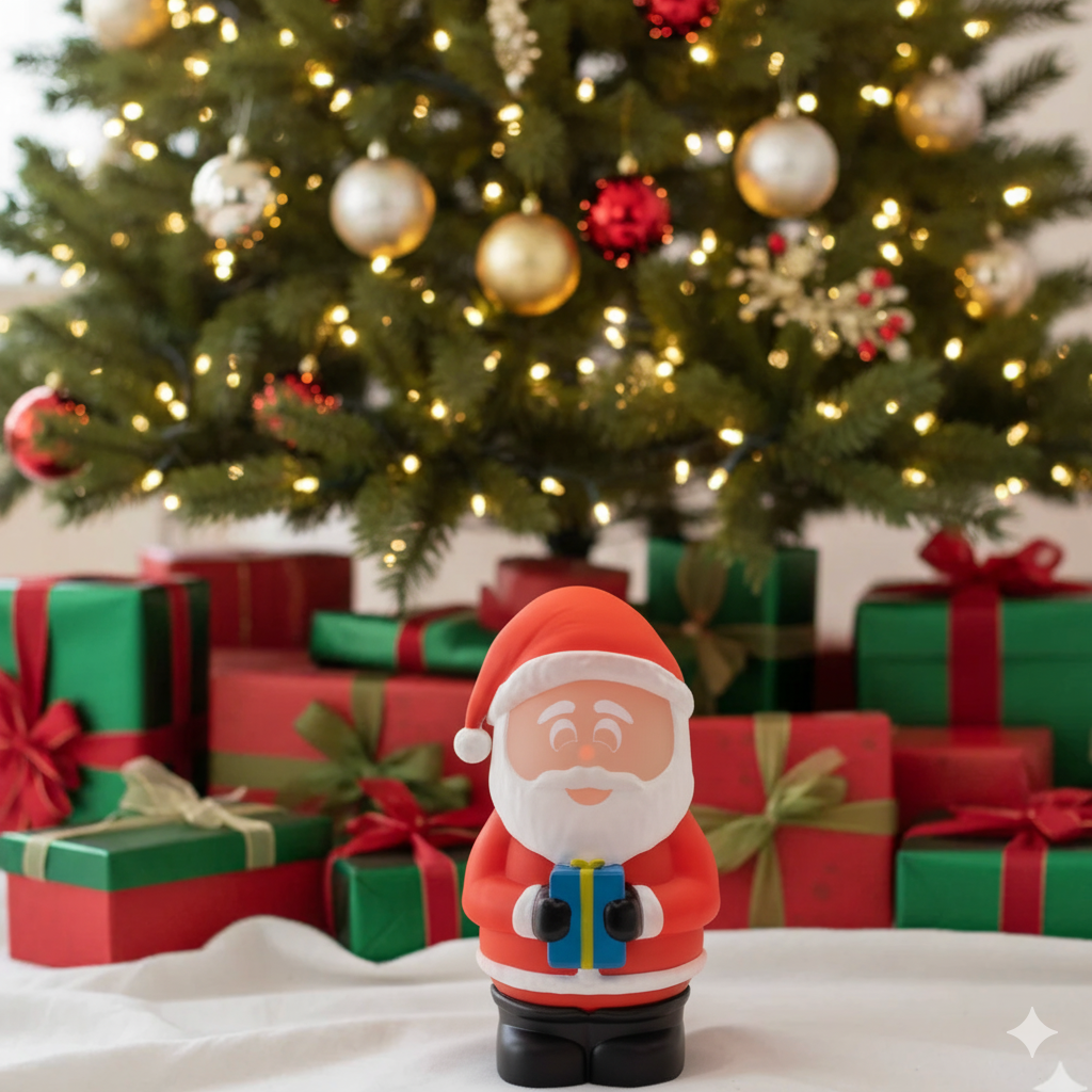 Animated Christmas Figurine