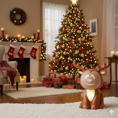 Animated Christmas Figurine