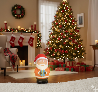 Animated Christmas Figurine