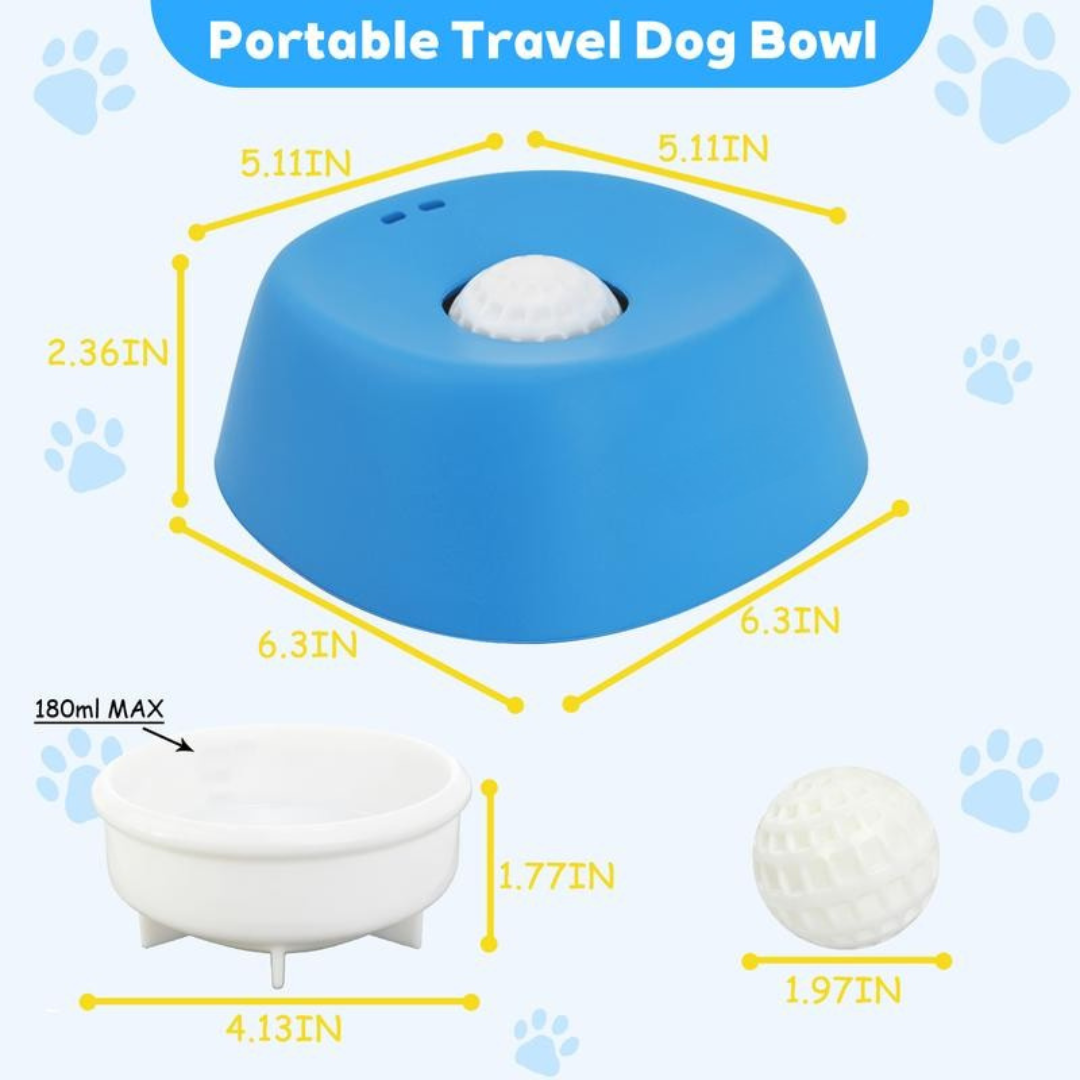 Slow Feeder Dog Bowl for Liquid Treats