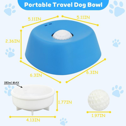 Slow Feeder Dog Bowl for Liquid Treats