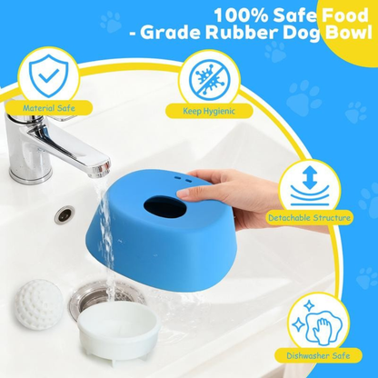 Slow Feeder Dog Bowl for Liquid Treats