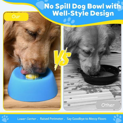 Slow Feeder Dog Bowl for Liquid Treats